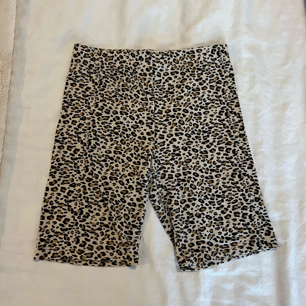 Cheetah Biker Shorts